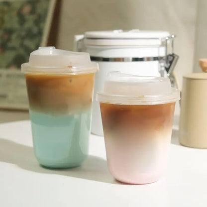 15 Oz Disposable Plastic Coffee Cup Mexican Cup Beverage