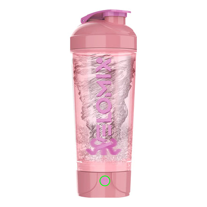 VELOMIX 24Oz Electric Protein Shake Mixer Bottle - USB-C Rechargeable, Leak-Proof Drink Mixer, 80 Mixes per Charge, 1-Touch Mix, Easy-Clean, Durable Bpa-Free PP/PE Plastic for Gym Stuff