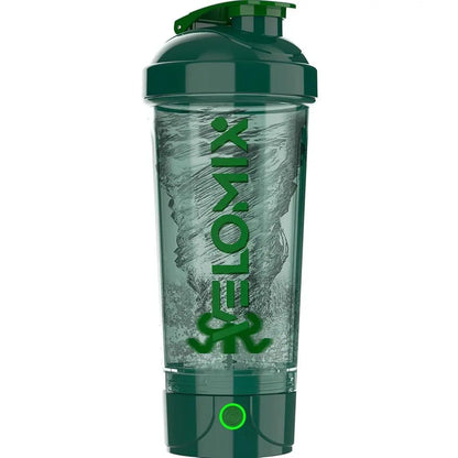 VELOMIX 24Oz Electric Protein Shake Mixer Bottle - USB-C Rechargeable, Leak-Proof Drink Mixer, 80 Mixes per Charge, 1-Touch Mix, Easy-Clean, Durable Bpa-Free PP/PE Plastic for Gym Stuff
